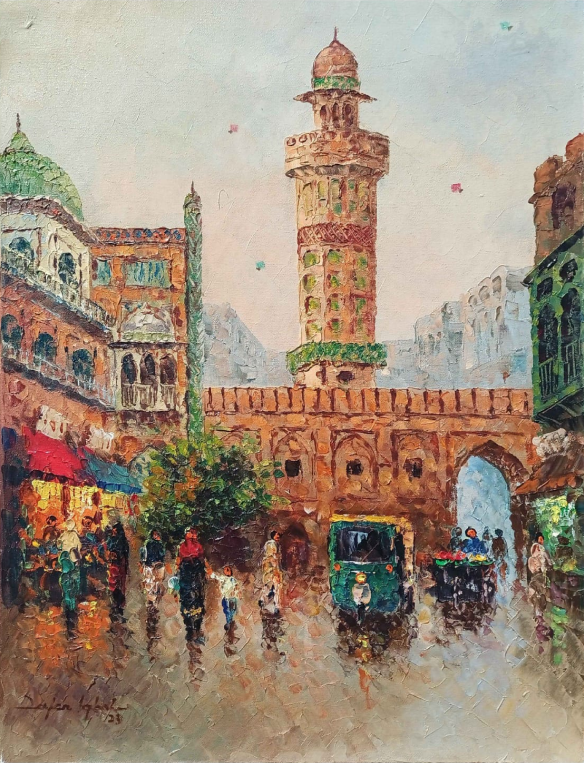 Wazir Khan Mosque Minaret