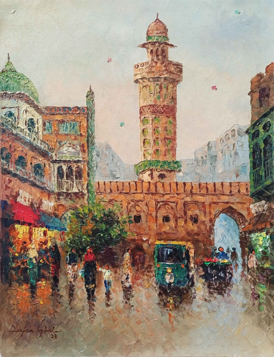 Wazir Khan Mosque Minaret